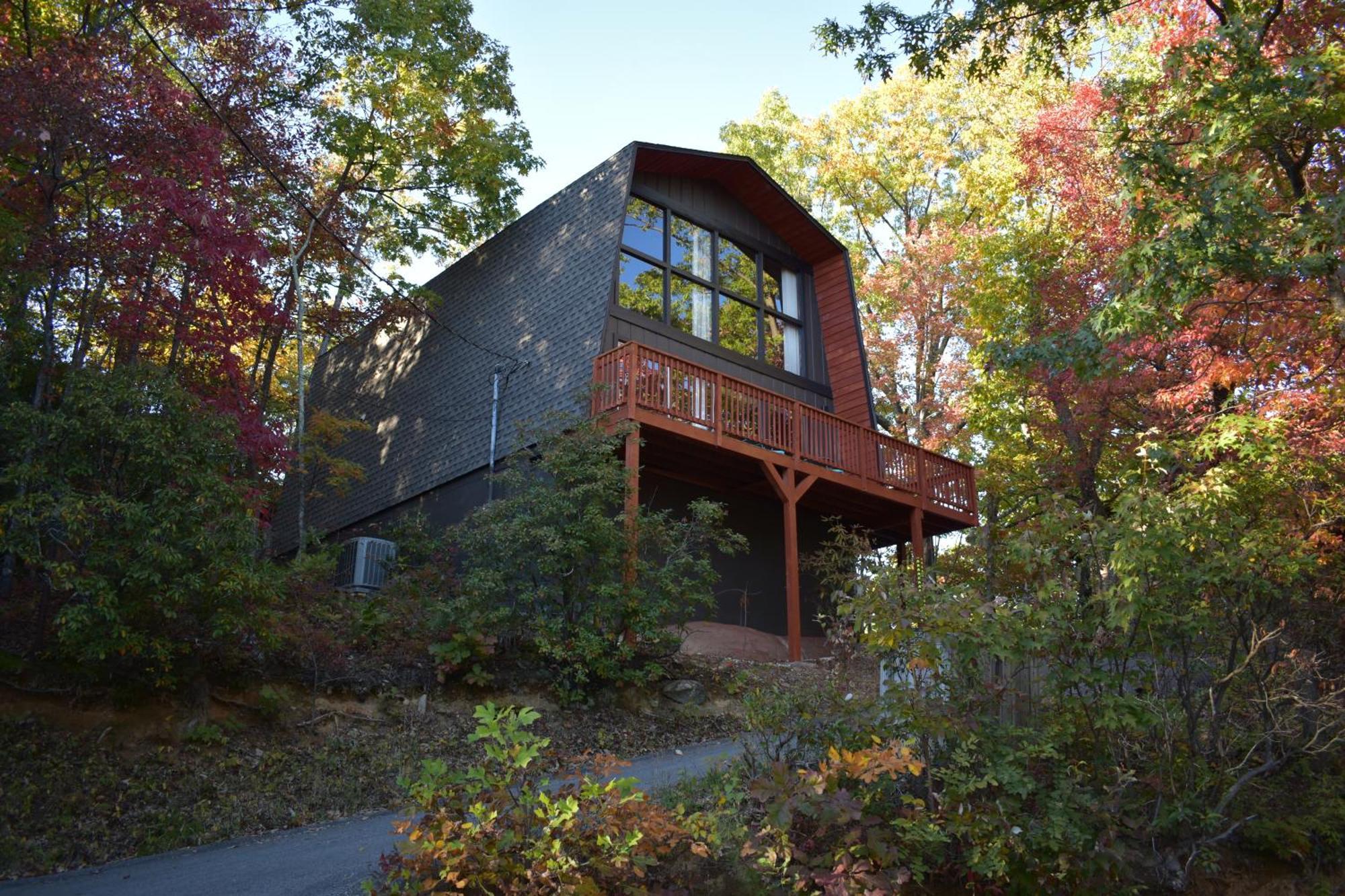 Treetops Chalet - 3Bd/2Bt Boutique Cabin W/Mt Leconte Views In Gatlinburg Exterior foto